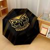 Wigan Warriors Print Auto 8?Ribs Folding Umbrella Wind Resistant Lightweight Automatic Umbrella For Daily Travel