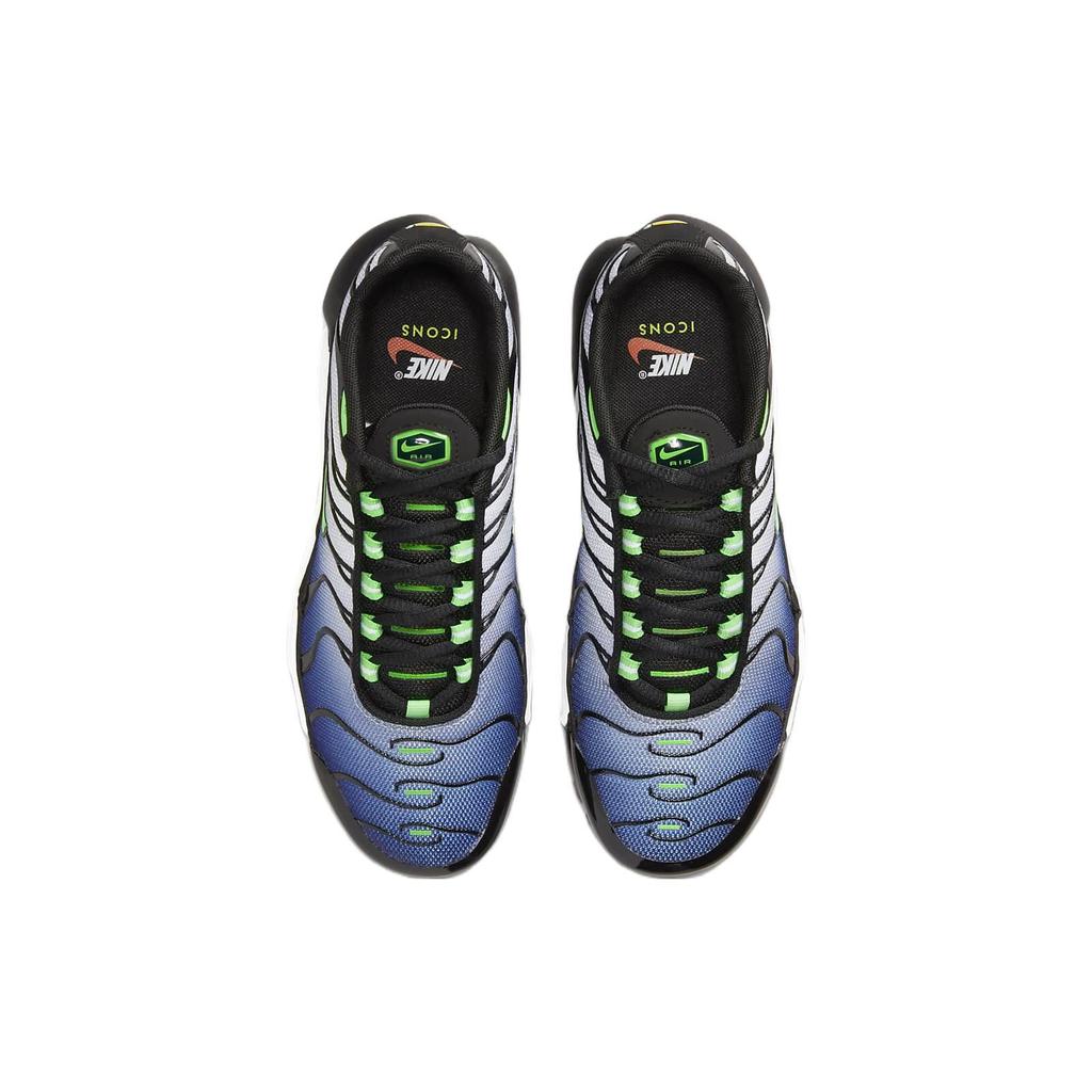 Nike Air Max Plus GS Deep Royal Scream Green Kids Sneakers Blue Black White CD0609-021