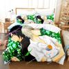 Natsume's Book of Friends Anime 3D Duvet Cover Bedding Set Polyester Pillowcases Quilt Cover Home Decor Gift Twin King Queen