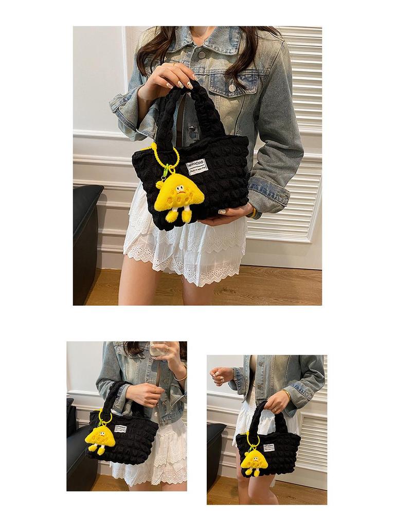 Women's Trendy Pleated Handbag: Autumn/Winter Cloud Bag - Hot Style & Perfect Gift