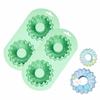 2-Cavity Silicone Baking Pan Silicone Cake Mold Easy To Demold Doughnut Baking Mold Muffins