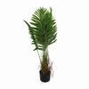 90cm 3FT LED Lighted Palm Tree Solar Powered Artificial Lighted Palm Tree for Terrace Swimming Pool