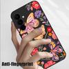 Butterfly Flower Phone Case For Samsung Galaxy A56 A17 A26 A16 A36 A55 A54 A53 A15 S24 S25 FE S25 S22 S23 Ultra Plus Lanyard Soft Cover