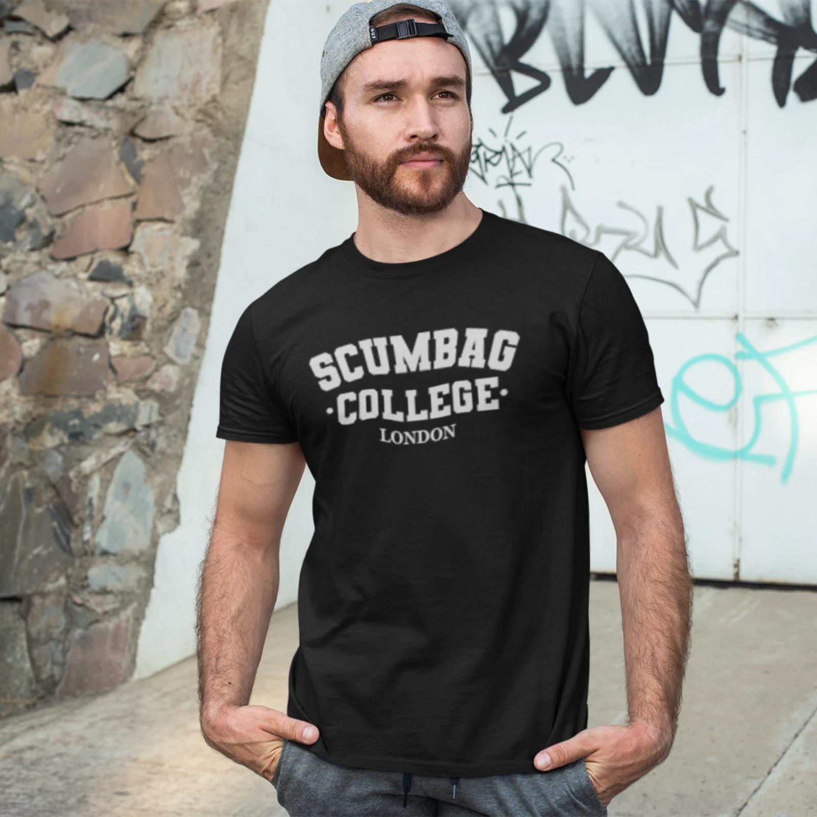 Scumbag College London T-Shirt - The Young Ones Comedy 80s Rik Vivian Neil Mike 4XL
