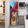 Decorative Fridge Vinyl Pared Wallpaper Wrap Refrigerator Sticker Door Cover Wall Stickers Home Decor For The Kitchen