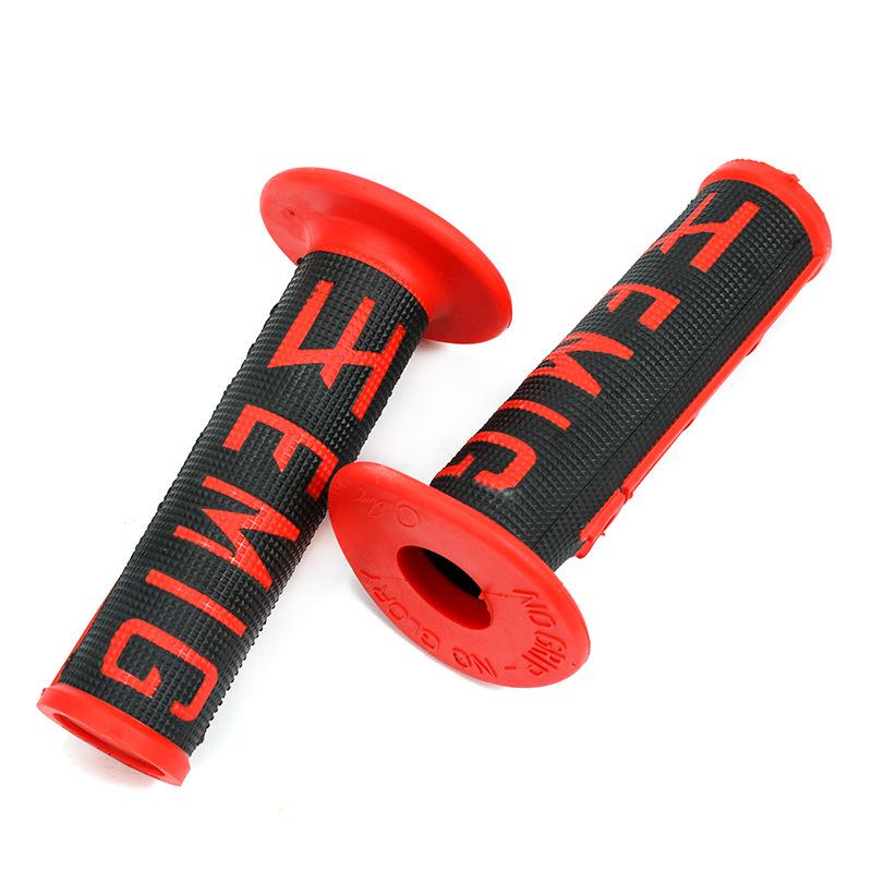 Motocross Accessories Motorcycle Grips Enduro Cross Handle Cuffs Pitbike Grip for GEL GP MX 9 Color Rubber Handlebar Protection