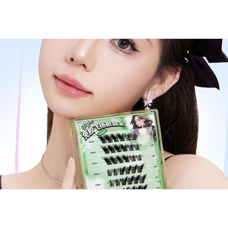 Mogugu - Glue-free Pointy Multipack False Eyelashes Cluster