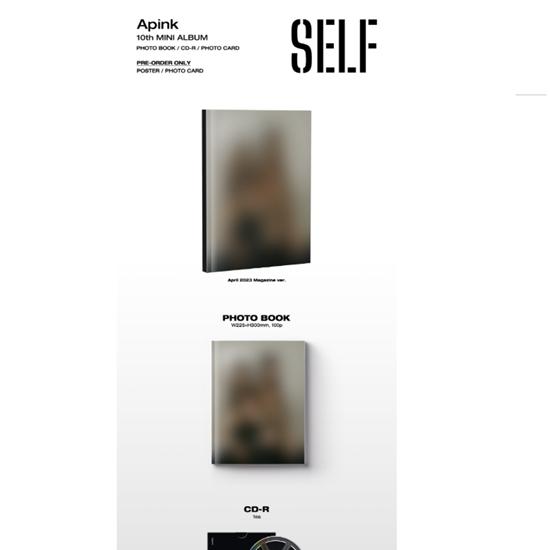 Apink - SELF (10TH Mini) (April 2023 Magazine Ver.)