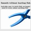 Utomhus Fiskkontrollanordning Plastklämma Fiskdamm Lip Grip Verktyg Kontroller Bete Fiskklämma Halkfri Grepptång Tillbehörssats