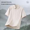 MINISO Men's American Style Mesh Breathable Short Sleeve Shirt