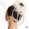 Synthetic Wrap Curly Ponytail Bun Chignon Messy Curly Hair Elastic False Hair Pieces for Women KTB