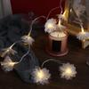 Flash Fiber Optic Flower String Lights Battery Powered Christmas Tree Flower Lights  Christmas