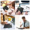 Folding Scientific Calculator Solar/Battery Dual Powered Scientific Calculator With Writing Tabletfor Students Teacher Engineer