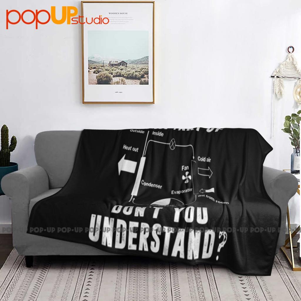 Hvac Technician What Part Of Ultra-Soft Blanket Quilt Winter Sofa Cover Bed Covers