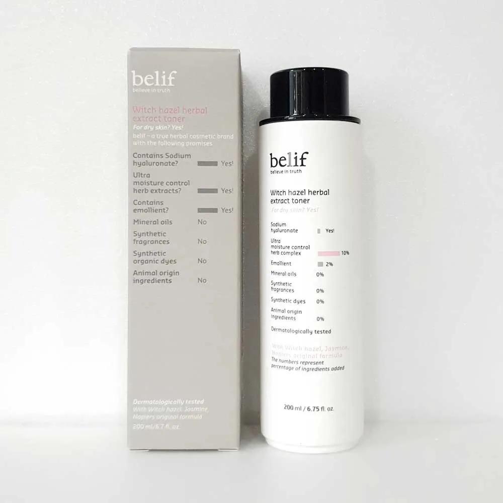 belif belif Witch Hazel Herbal Extract Toner 200ml Hydrating Hydration Dry Skin