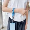 Niedliches Handy-Lanyard zum Aufhängen, Dekoration, kann getragen werden, gedrehtes Seil, Anti-Verlust-Anhänger, modisch, starkes Handgelenk, kurze Riemen