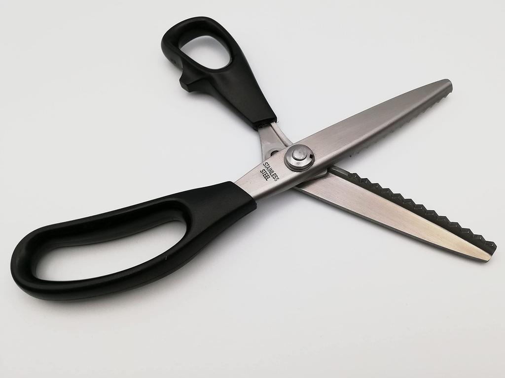 Nakajima Riki Cutlery Pinking Scissors 00113 [Dahlia Shop]