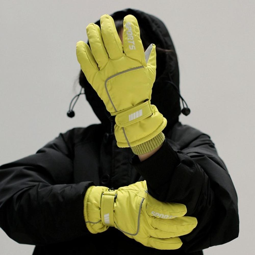 Waterproof Men Mittens Multifunction Driving Gloves Fashion Winter Ski Gloves  Autumn