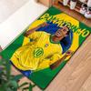 Ronaldinho Teppich für Wohnzimmer Schlafzimmer Zuhause Sofadekoration, Kinder Spiel rutschfeste Bodenmatte