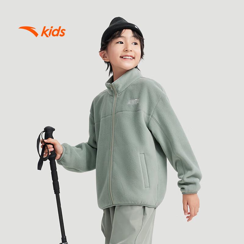 Anta Girls' Two-Piece Fleece Windproof Rainproof Sports Jacket A72446602
