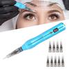 Uppladdningsbar Semipermanent Microblading Maskin Patronnål MTS Tatueringspenna  (Blå )