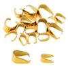 20pcs Stainless Steel Pearl Pendants Connectors Clasps 9.5mm PVD Never Fade Fasteners Pinch Clip For Diy Necklace Jewelry Making