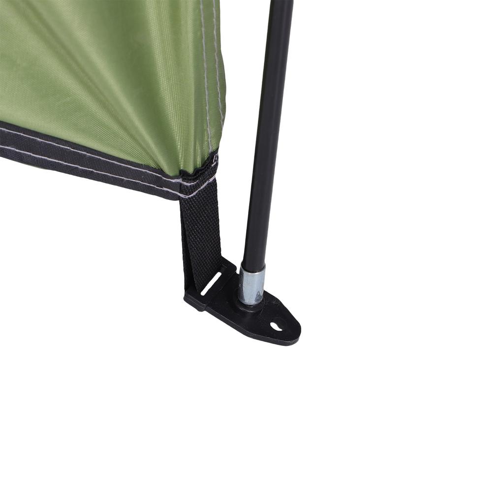 Bike Storage Tent Large Outdoors Storage Shelter for Motorcycle Garden Tools Lawn Mowers Portable Folding Design Green