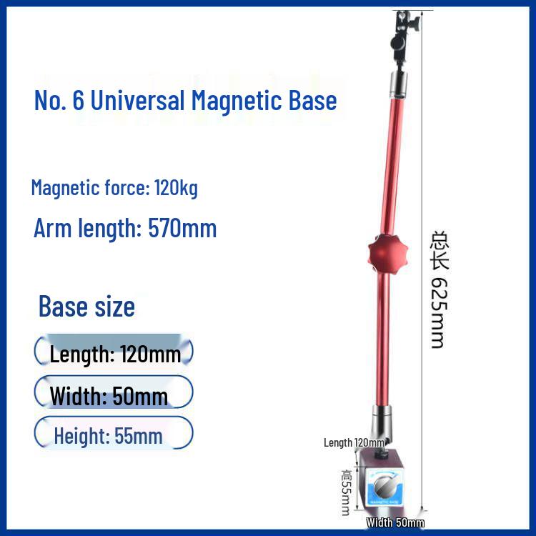 Universal Magnetic Dial Indicator Stand with Strong Magnetic Base