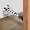 Hydraulic Door Stopper Stainless Steel Rubber Telescopic Anti Collision Silent Protection for Handle Home Improvement Dodgers