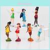 Charmante 7-delige Tinkerbell Tinker Bell Fee Actiefiguren Voor Kinderen Met Standaards