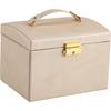 Jewelry Organizer Box With Lock For Rings Necklaces And Bracelets