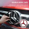 BQAZ9 18.8/21cm Car Front Grille Large Badge Decal for Mercedes Benz GLA GLB AMG GLS G C E GLE GLB A AMG Cover Decoration Accessories