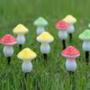 Solar LED Waterproof Garden Mushroom String Lights