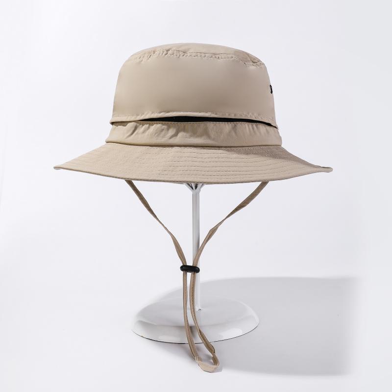 Waterproof Bucket Hat Men Women Summer Thin Quick Dry Outdoor Hiking Fishing Sun Protection Breathable Mountain Safari Cap