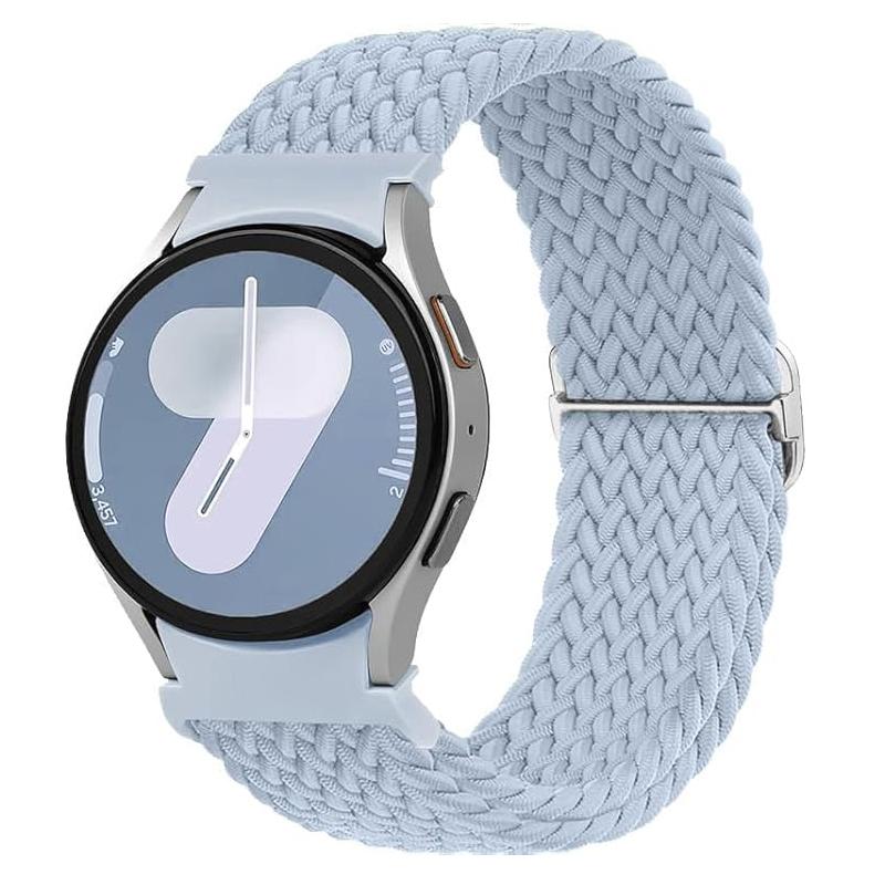 Band For Samsung Galaxy Watch 7 FE 5 Pro 4 6 Classic 44mm 40mm No Gaps Braided Wrist Sport Bracelet Correa Galaxy Watch 7 Straps