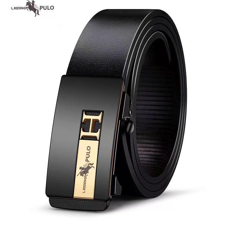 Paul Belt (Men's Leather Automatic Buckle Belt)