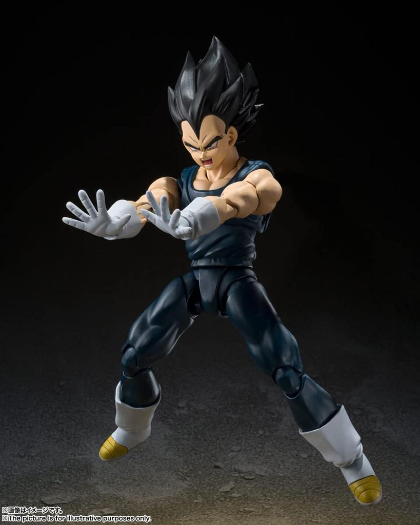 TAMASHII NATIONS Dragon Ball Super Vegeta SUPER HERO Painted Action Figure S.H.Figuarts