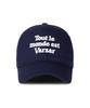 Bajal Tmv Lettering Ball Cap [Twill Navy]