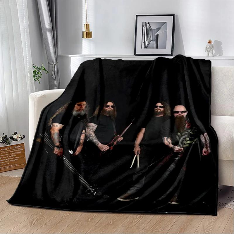 29 Style Slayer Heavy Metal Rcck Band Sign Blanket,Soft Throw Blanket for Home Bedroom Bed Sofa Travel Cover Kid Gift