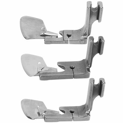 3 Peças Aço 18 316 14 Acessórios Calcador Bainha para Máquina de Costura Reta de Agulha Simples