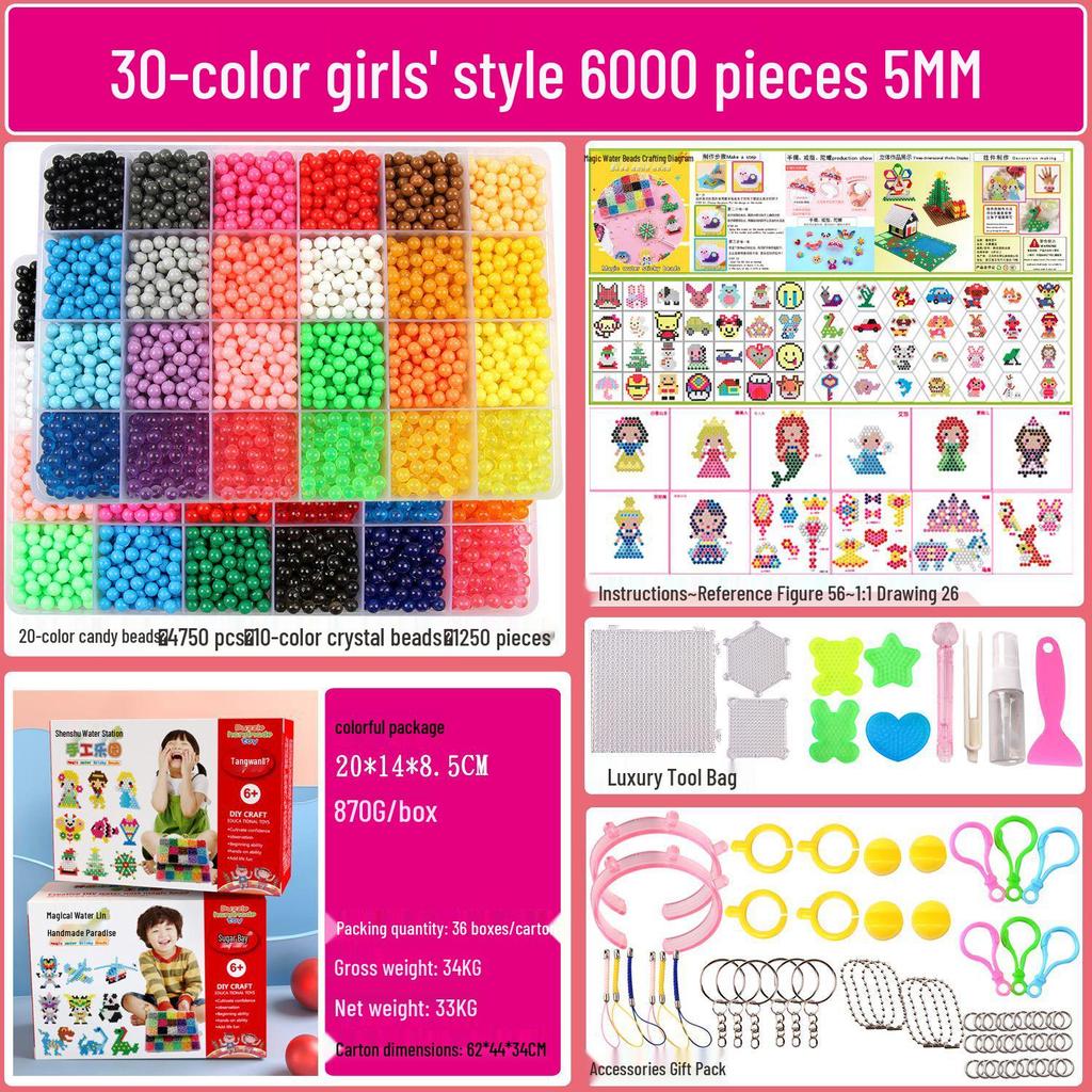 Mist Magic Water Soluble Sticky Beads DIY Handmade Toy