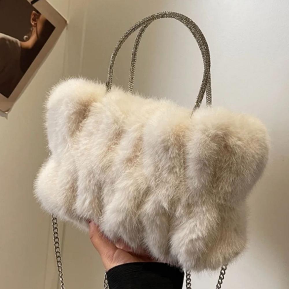Autumn/winter Handbag Plush Bag Women's New Fashion Cloud Crossbody Bag