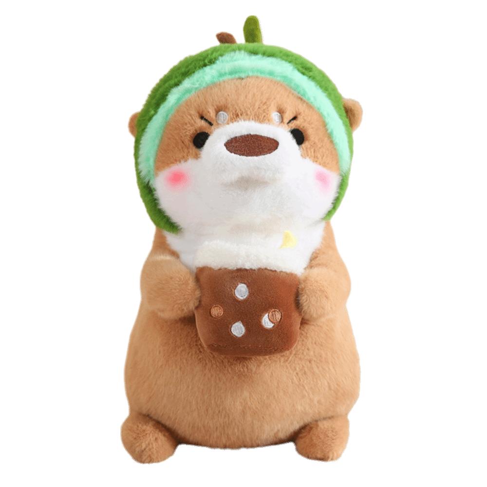 Lovely Design Fruit Otter Doll Soft Material Cartoon Animal Toy Otter Plush Toy  Kids Room