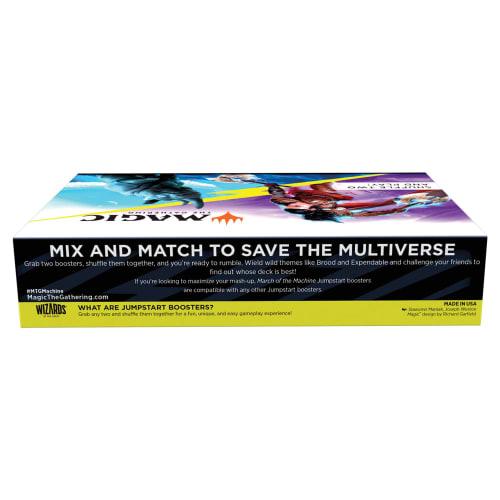 Magic: The Gathering: March of the Machines Jump Start Booster Pack (English Version) 18-Pack MTG Trading Cards Wizards of the Coast D17930000