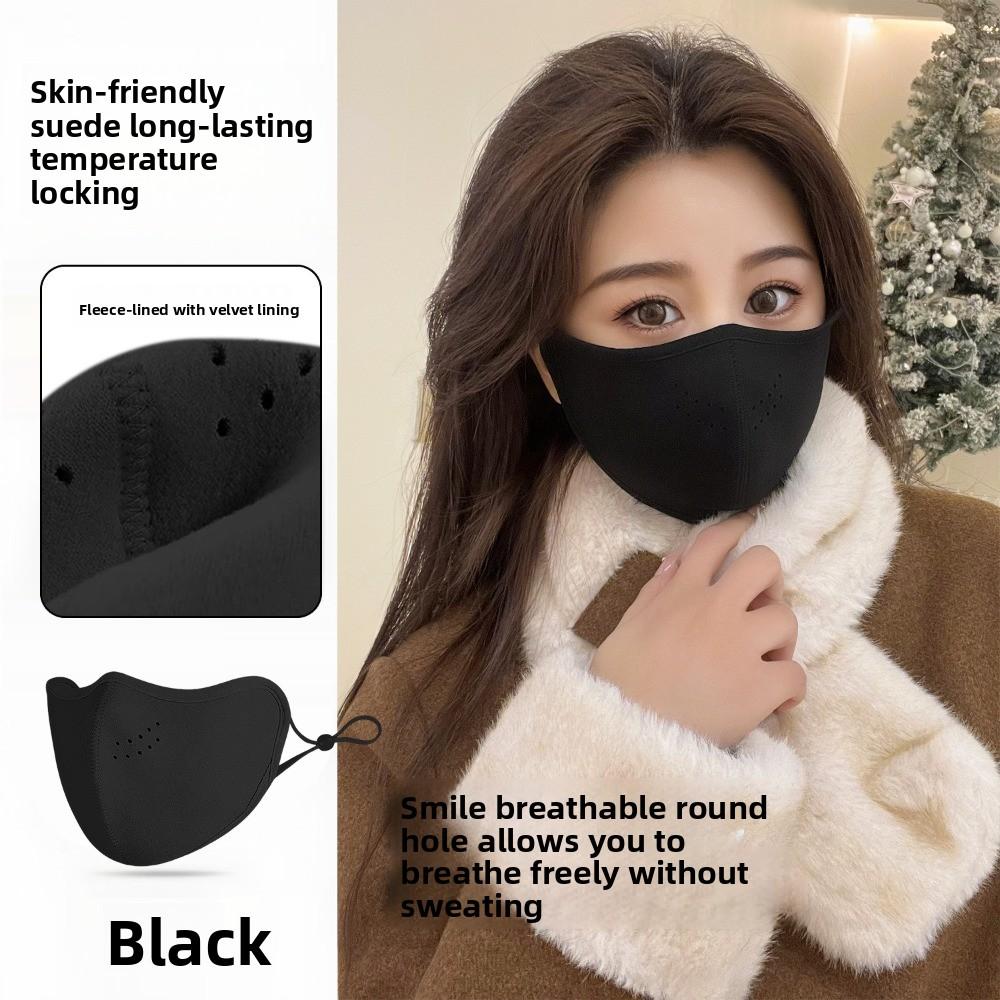 Dustproof Warm Mask Washable Face Cover New Face Mask  Autumn and Winter