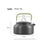 Hanlu Outdoor Camping Cookware and Teapot Set