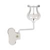 Portable Clamp-On Trumpet Music Stand, Universal Martining Grila Sheet Clip Holder for Saxophone, Tenor Horn, Trumpet, and Wind Instruments