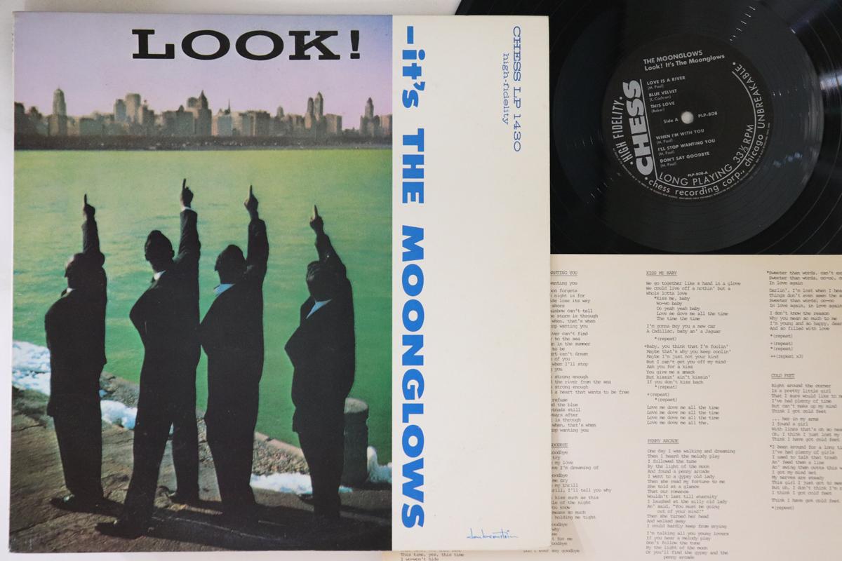 

LP Record MOONGLOWS - Look! It s The Moonglows LP1430 CHESS 1983 Japan Soul/Funk Used