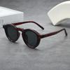 Retro Round Small Frame Sunglasses for Men Women Fashion UV Protection Outdoor Driving Trendy Glasses