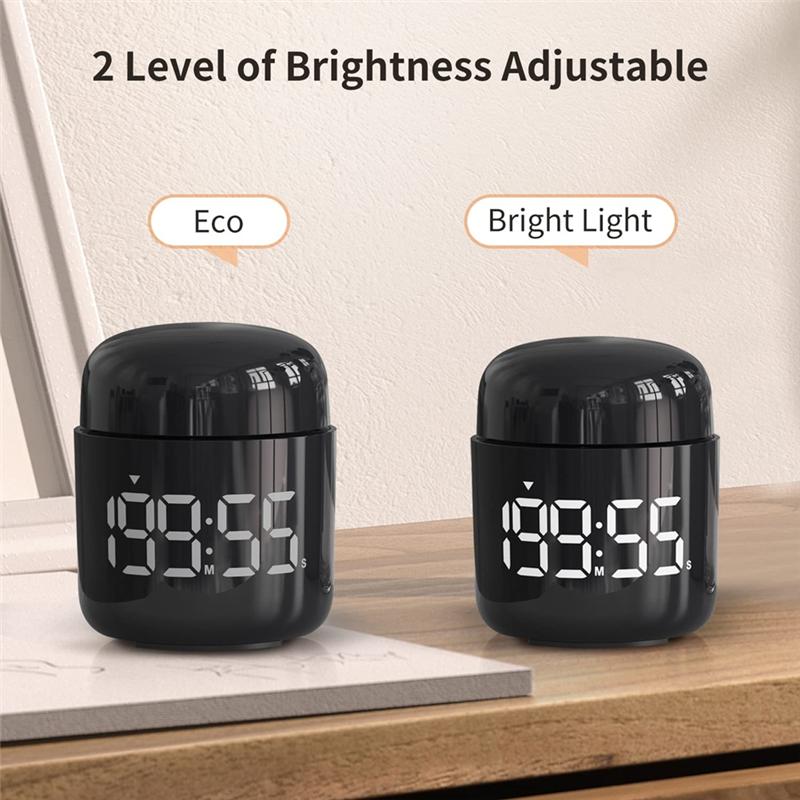 A25F-Large LED Display Countdown Countup Digital Kitchen Timer, Volume Adjustable Timer For Cooking, Student Time Management